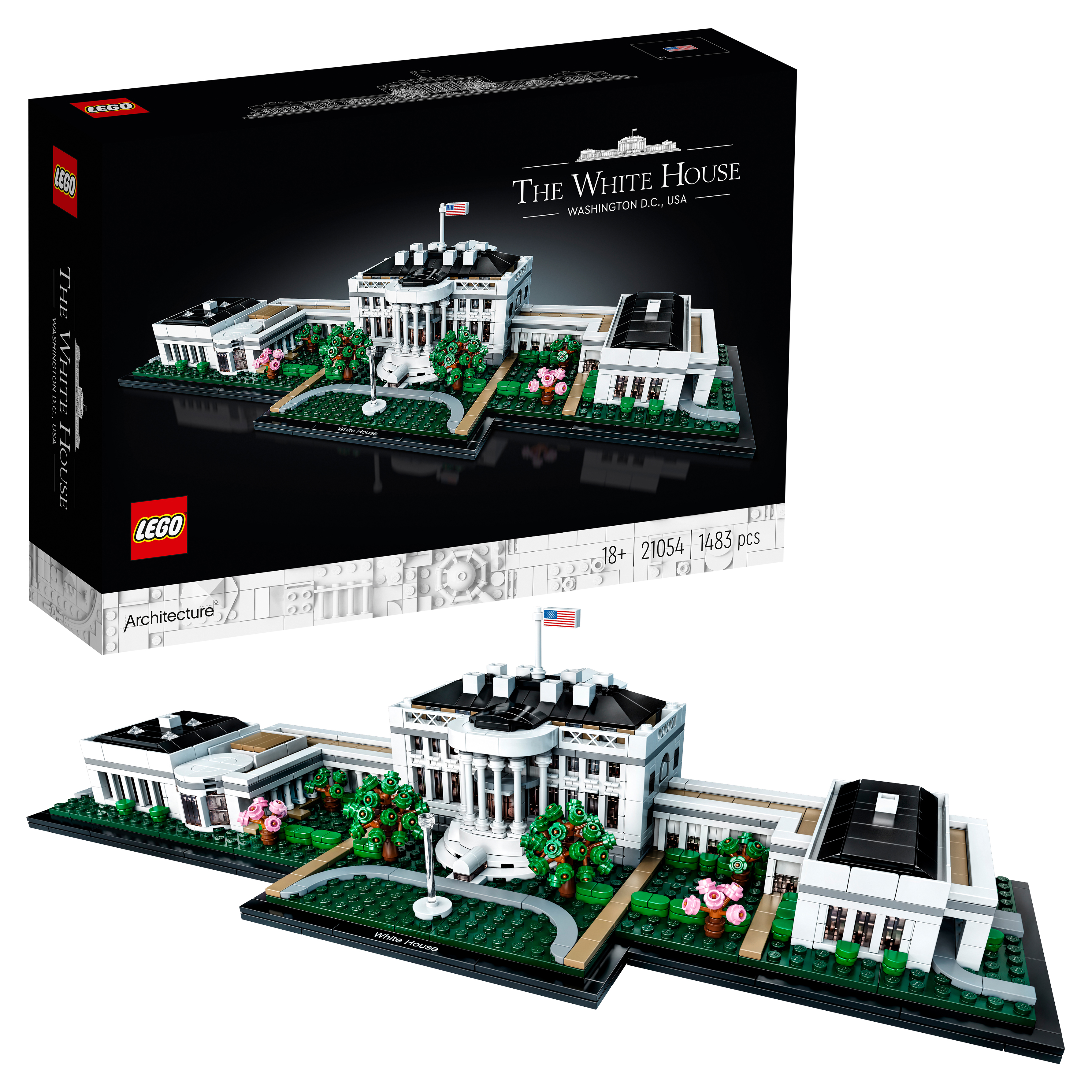 Конструктор LEGO Architecture Белый дом 1483 дет. - фото 1