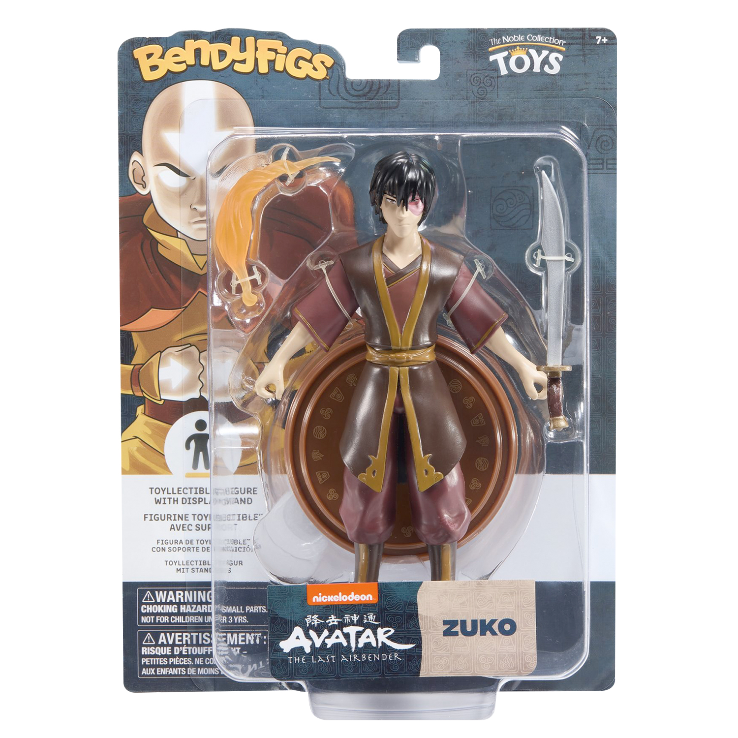 Фигурка AVATAR Bendyfig Зуко 19.5 см гибкая - фото 7