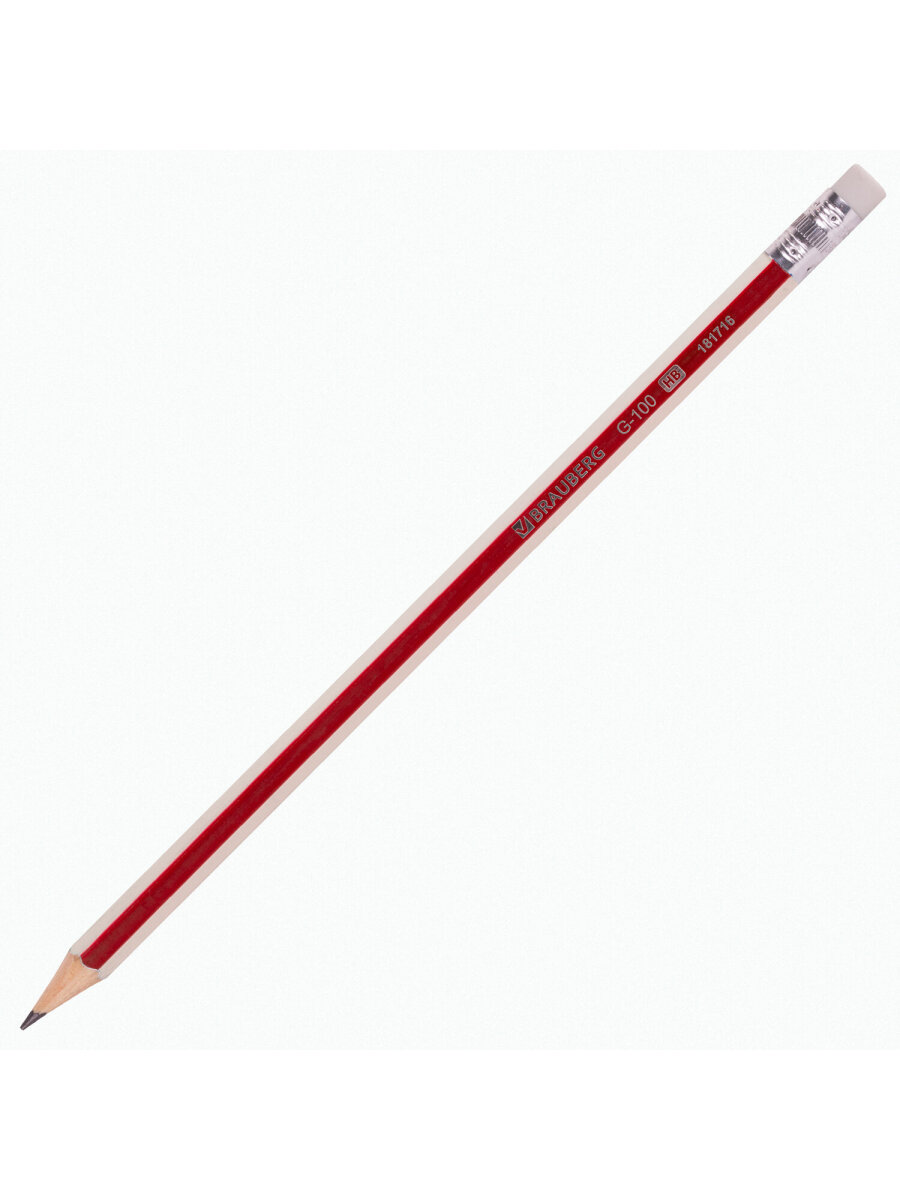 Карандаши чернографитные Brauberg 12 шт. - фото 8