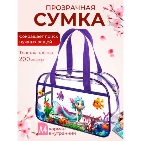 Сумка прозрачная DARIKAGROUP для бассейна