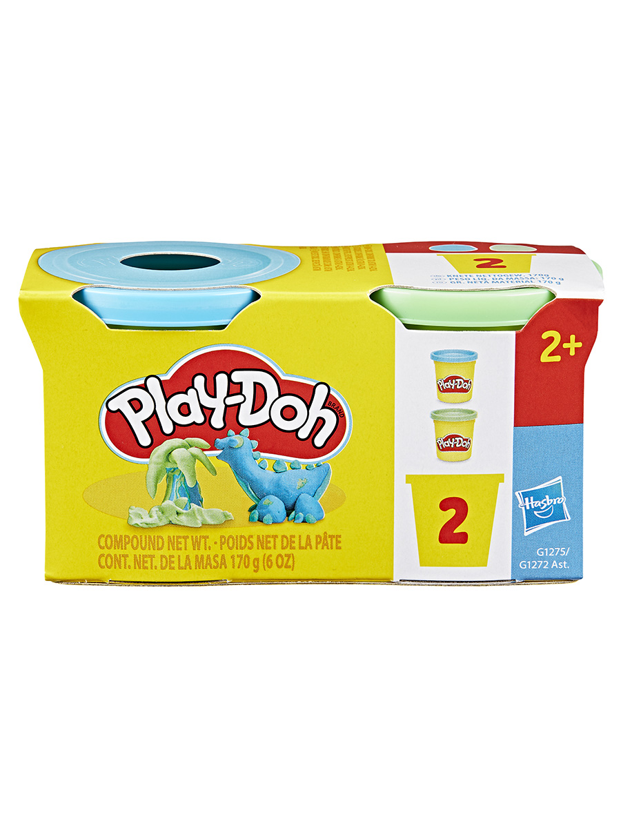 Масса для лепки Hasbro набор Play Doh мятный+синий - фото 3