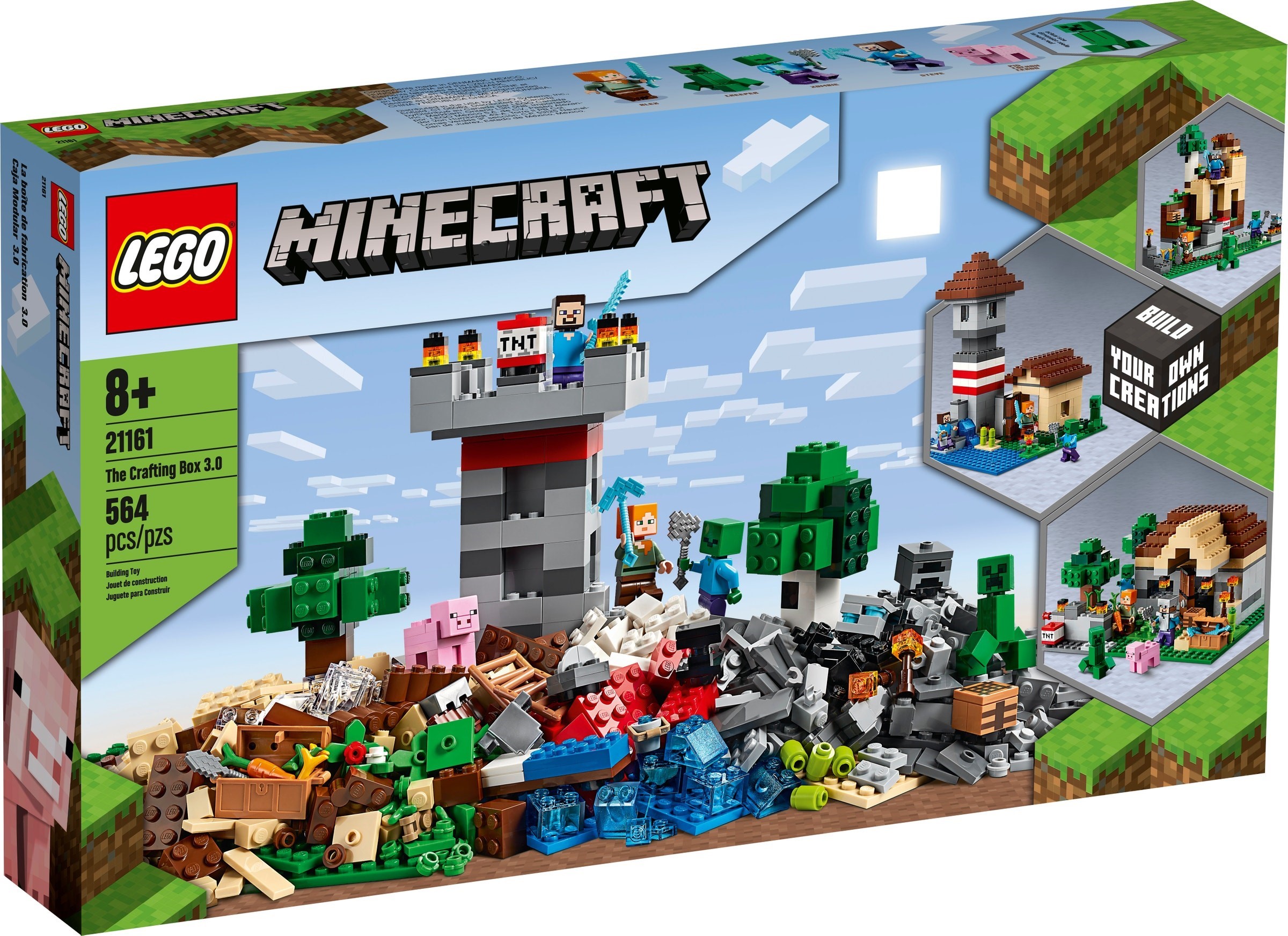 Конструктор LEGO Minecraft 21161 564 дет. - фото 1