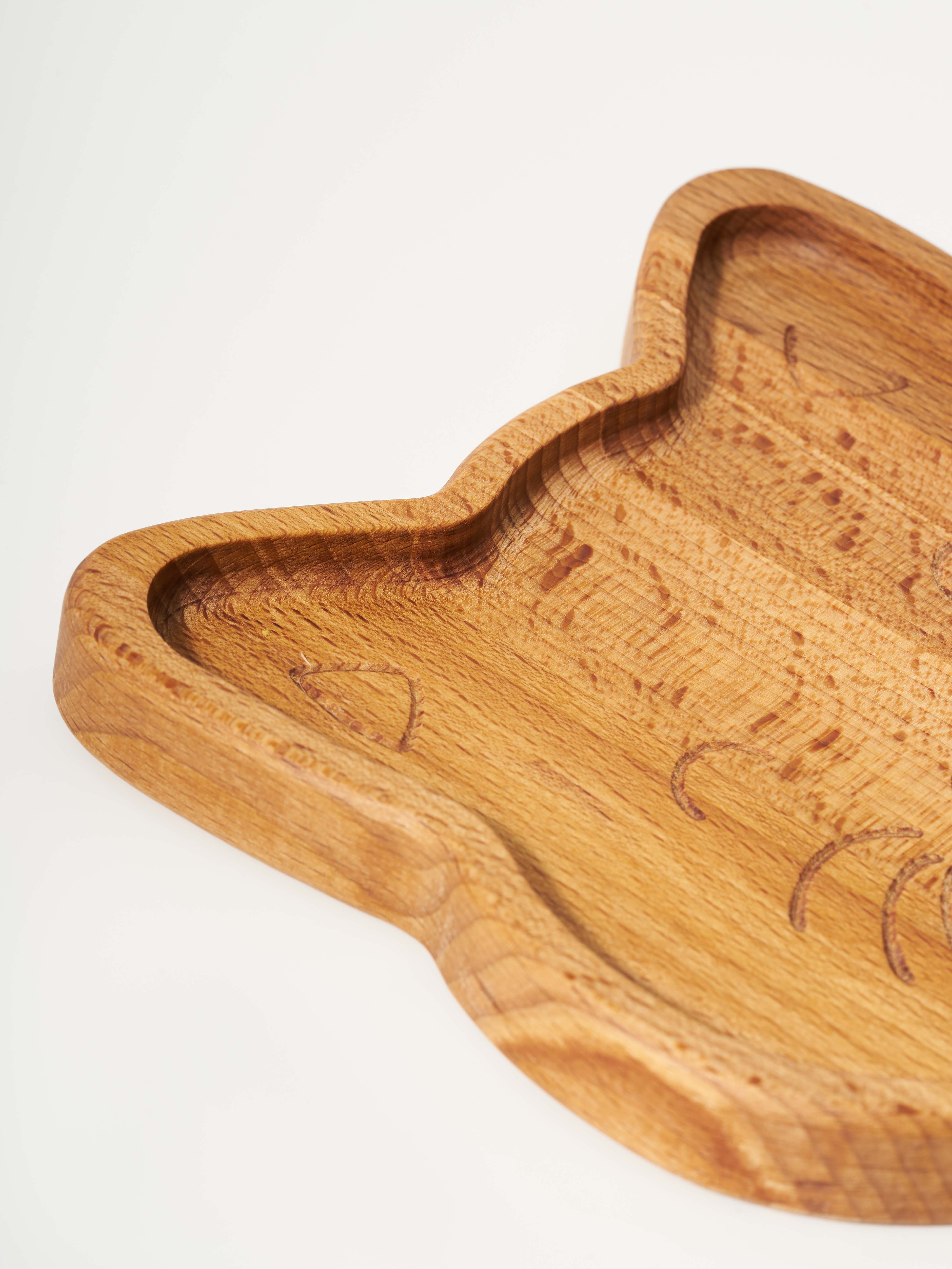 Тарелка детская Plates and More деревянная - фото 7