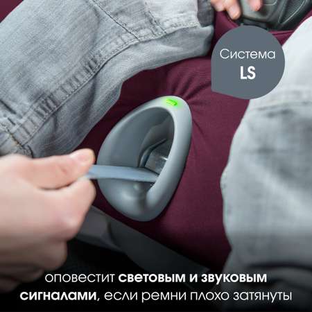 Автокресло Britax Roemer King Burgundy Red 1 (9-18 кг)