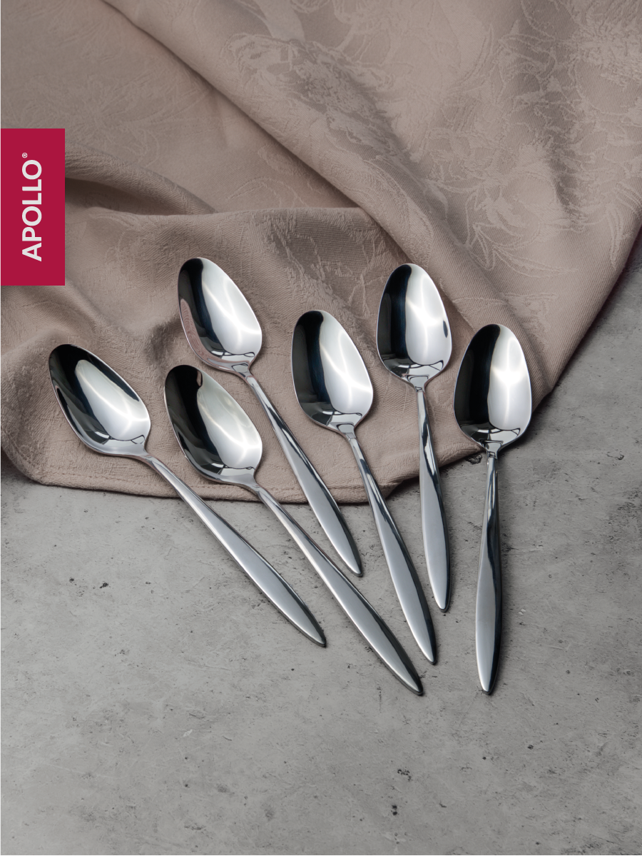 Набор ложек столовых APOLLO 6 предметов - фото 1