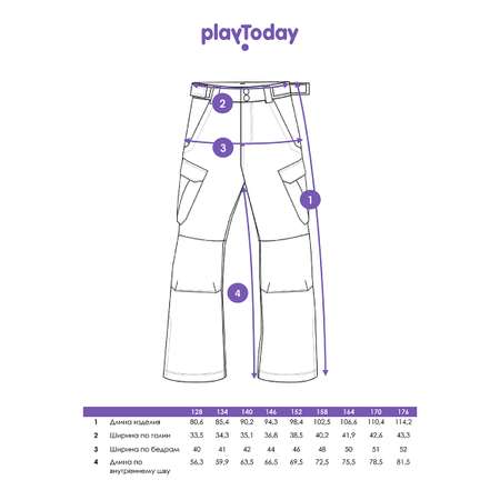 Брюки PlayToday