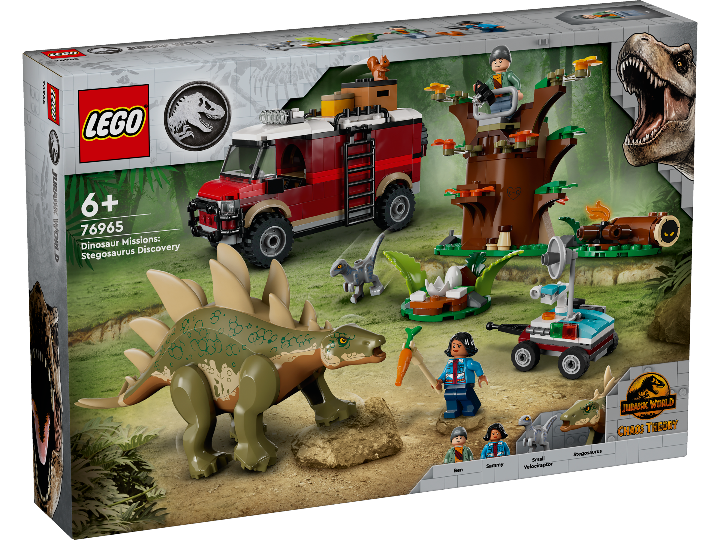 Конструктор LEGO Jurassic World Миссии динозавров: Стегозавр - фото 3