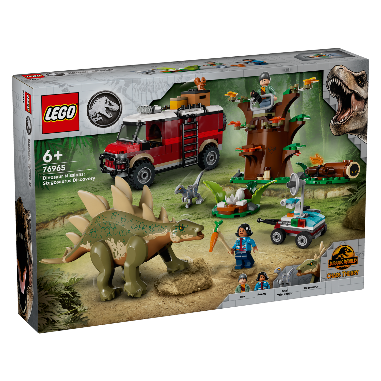 Конструктор LEGO Jurassic World Миссии динозавров: Стегозавр - фото 3
