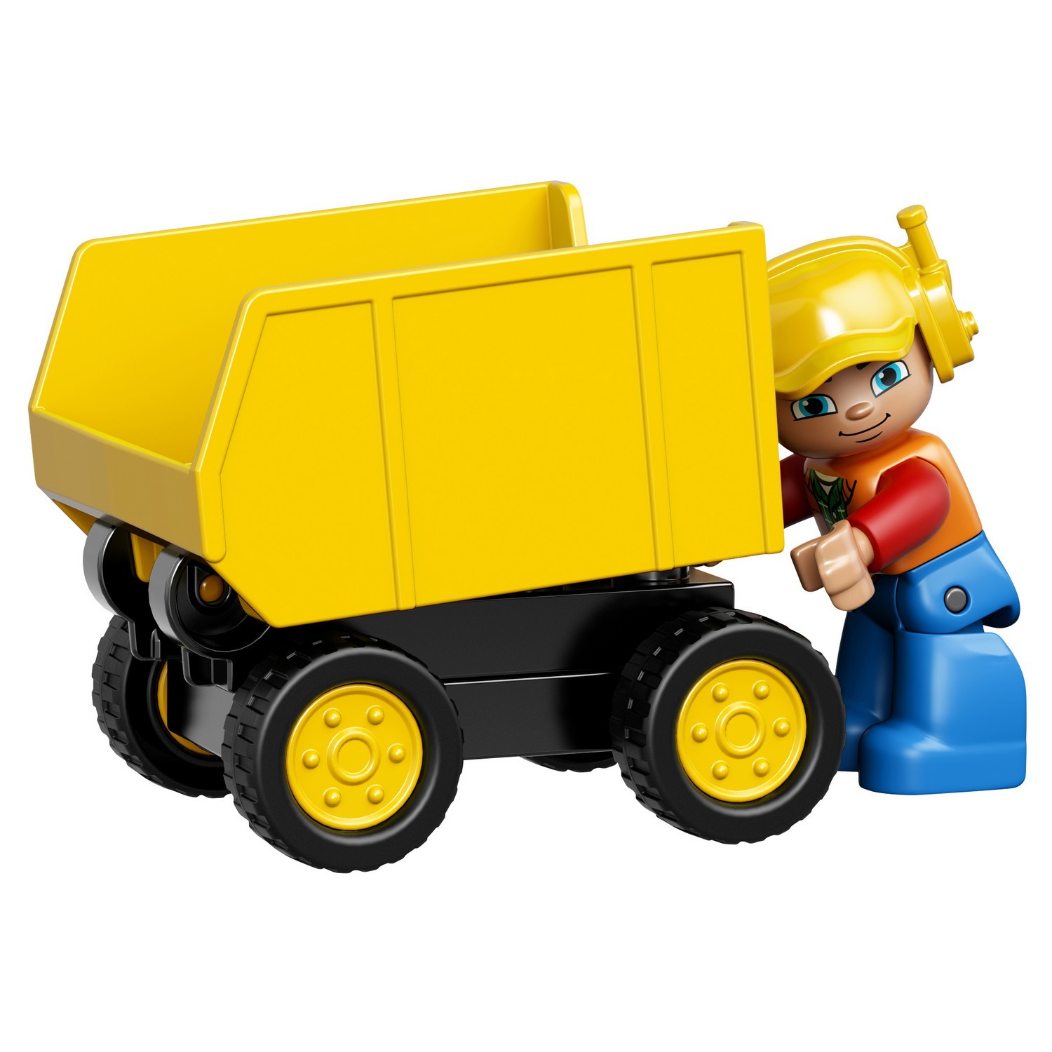 Конструктор LEGO DUPLO Грузовик и экскаватор блочный - фото 8