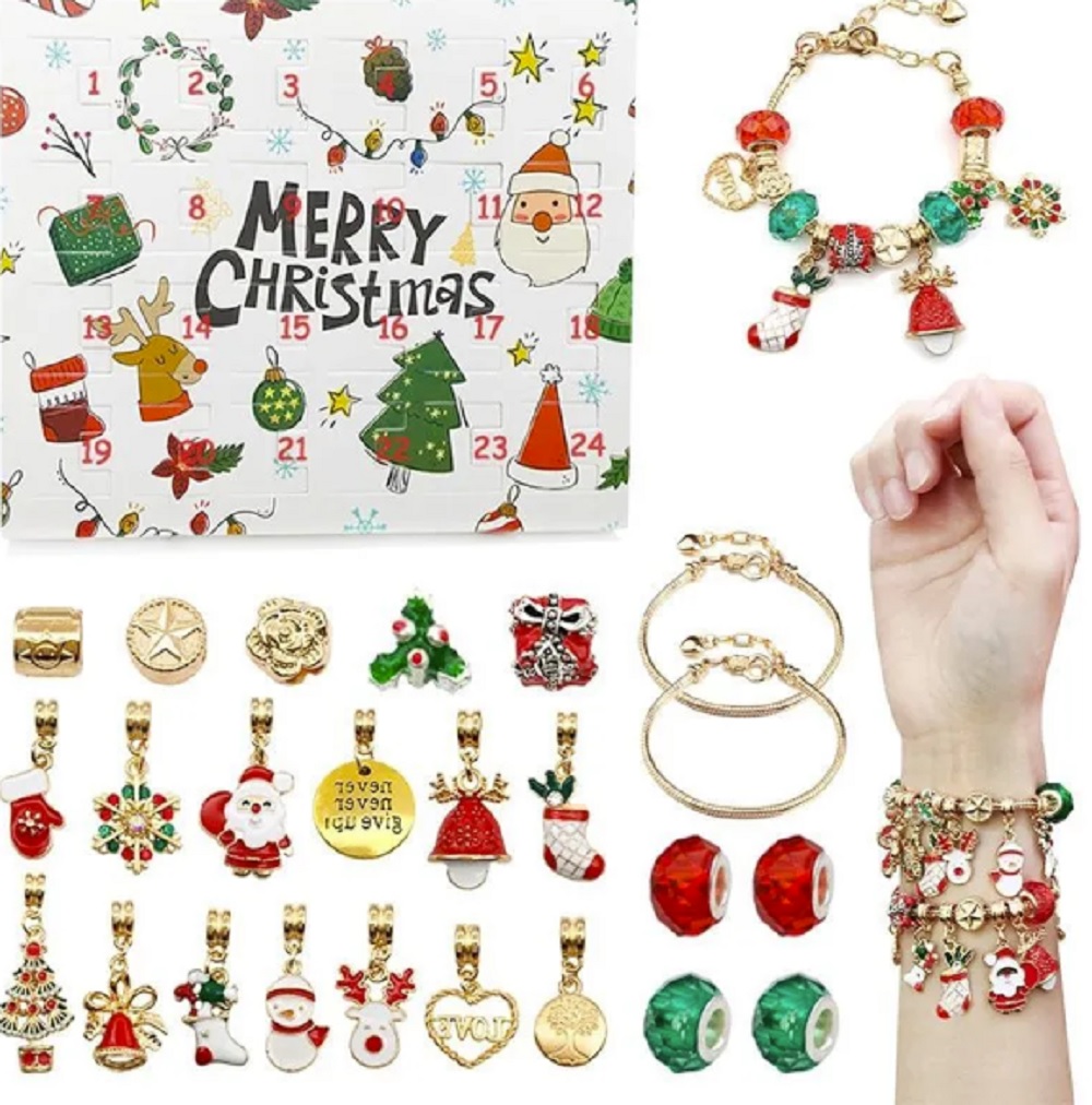 Набор для творчества ТОТОША плетение новогодний Адвент календарь - фото 6