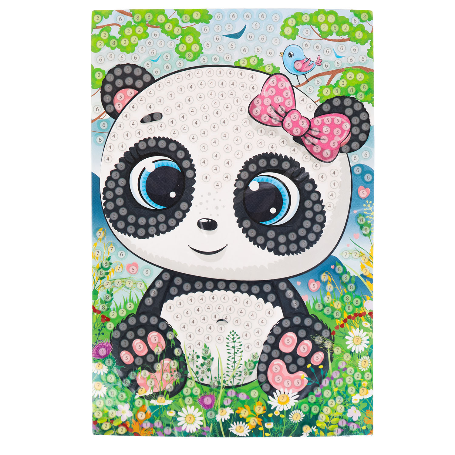 Алмазная мозаика Multiart Панда - фото 2