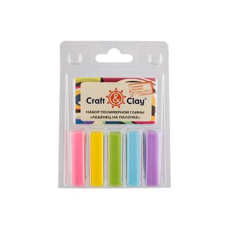 Глина Craft and Clay 5 цв.