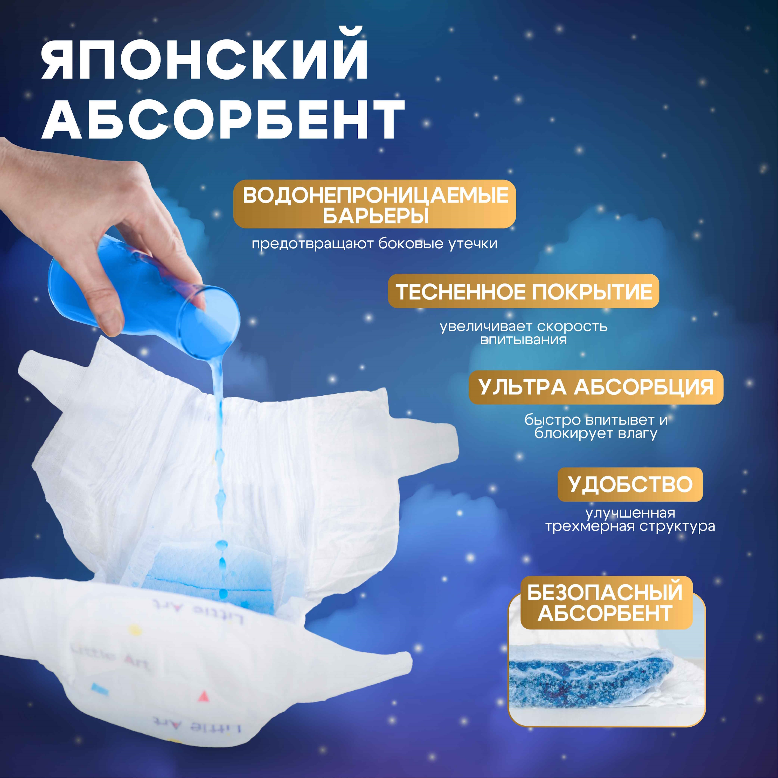 Трусики Little Art XL (12-15) 38 шт. - фото 8
