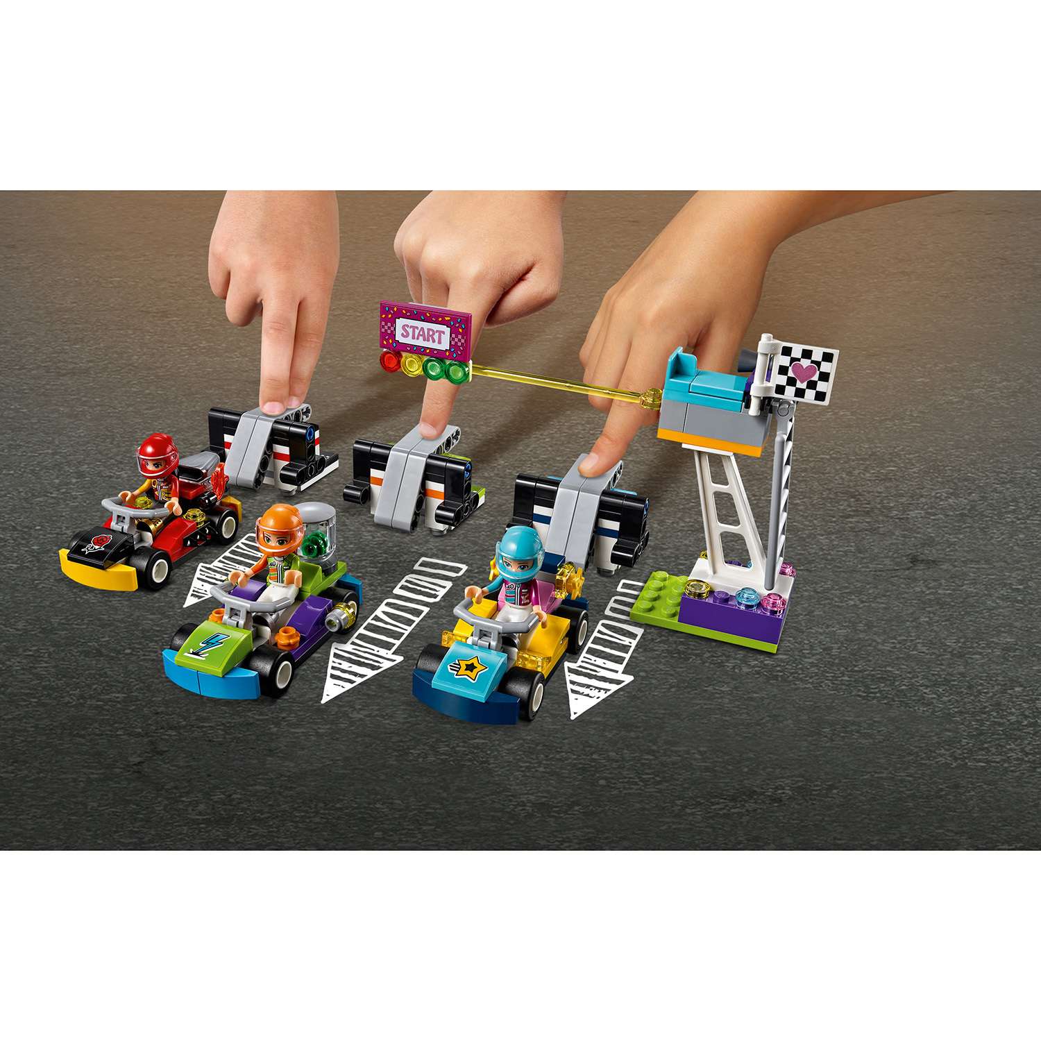 Конструктор LEGO Friends Большая гонка блочный - фото 7