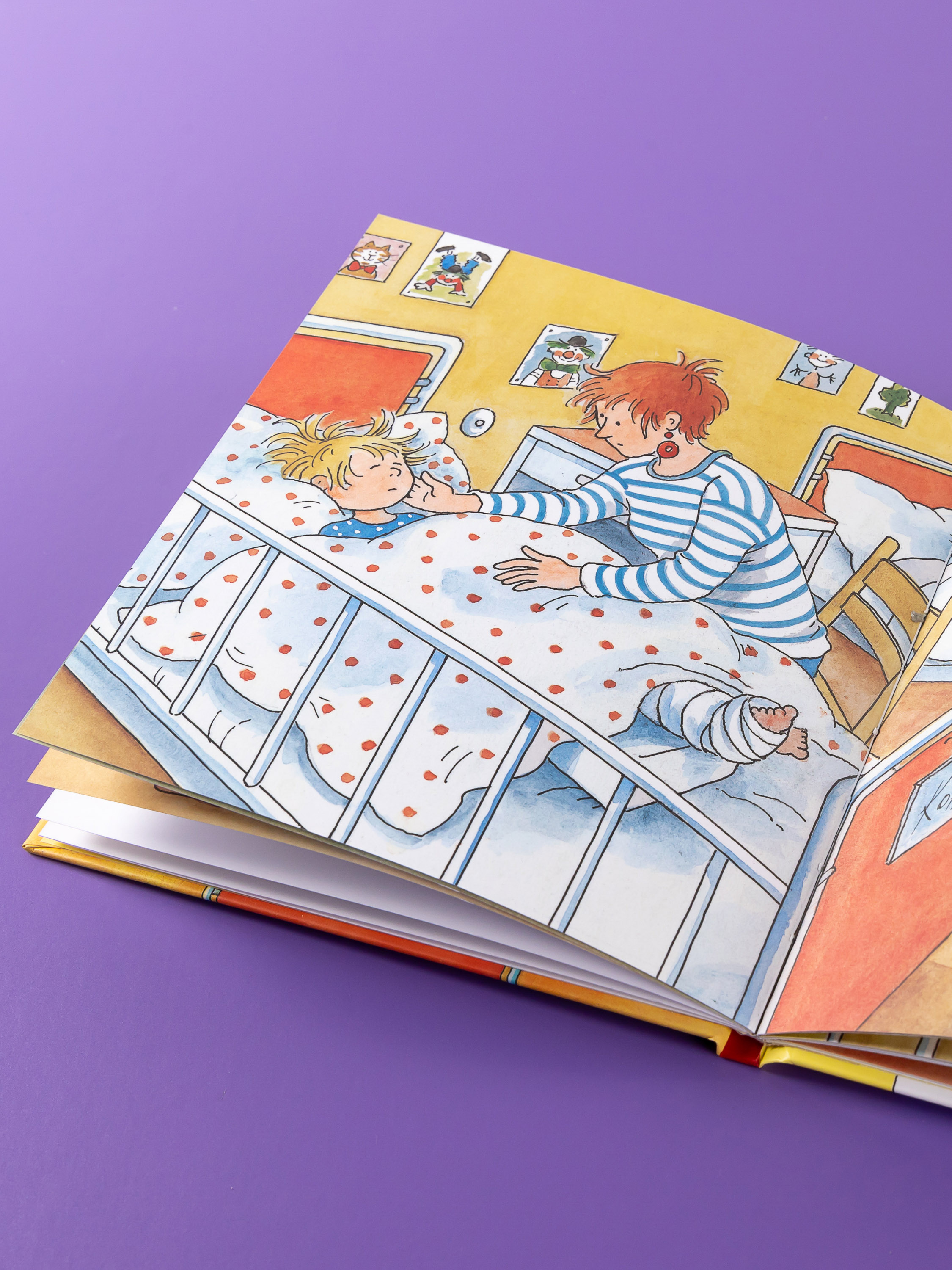 Книга Альпина. Дети Конни попадает в больницу - фото 6