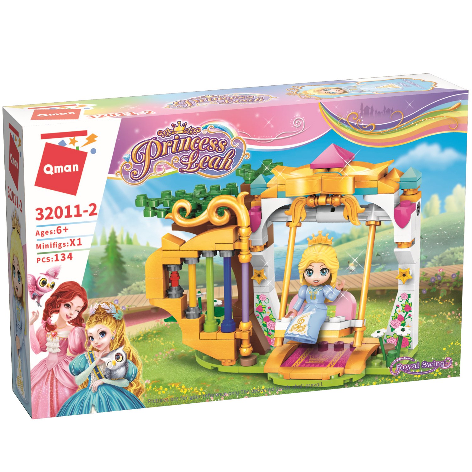 Конструктор QMAN Princess Leah 134 дет. - фото 2