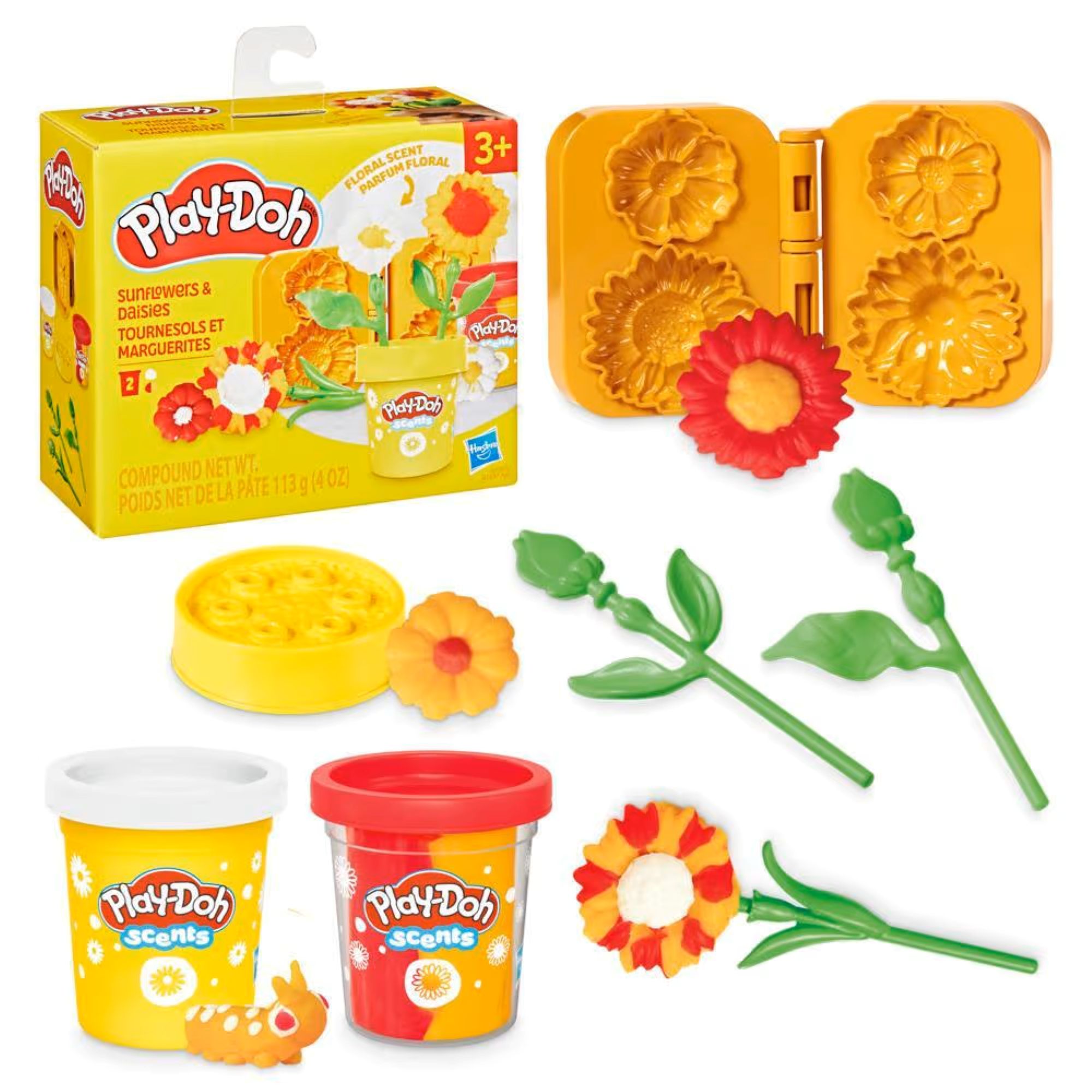 Масса для лепки Hasbro набор Play-Doh Теплый букетик - фото 1