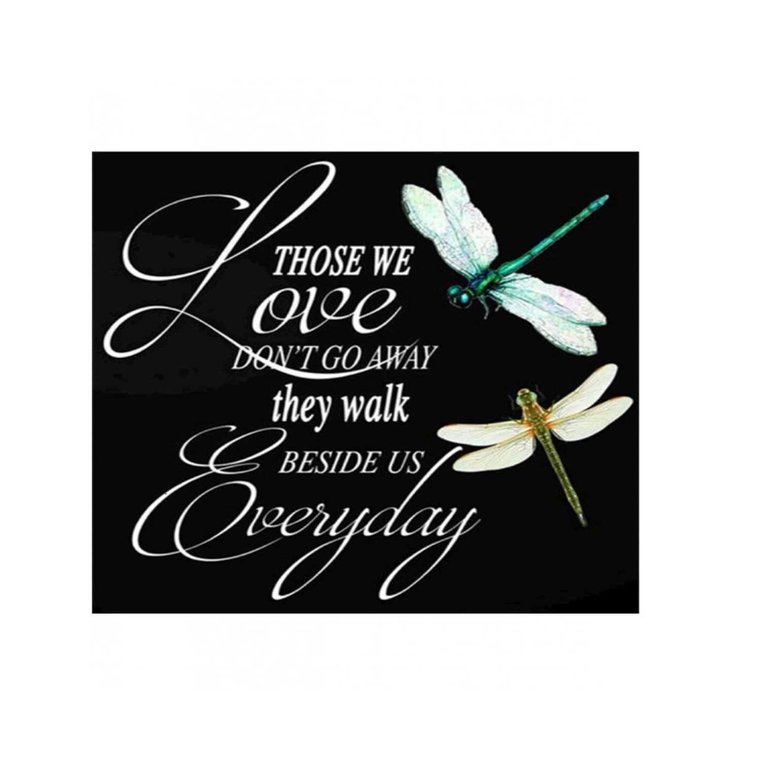 Алмазная мозаика Seichi Надпись со стрекозами - фото 2