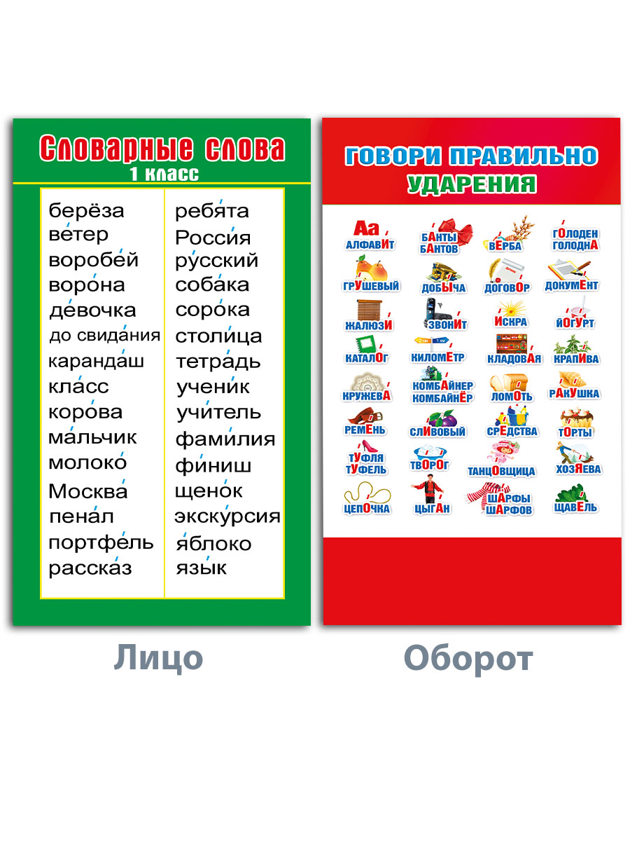 Карточки Мир поздравлений Русский язык Начальная школа - фото 3