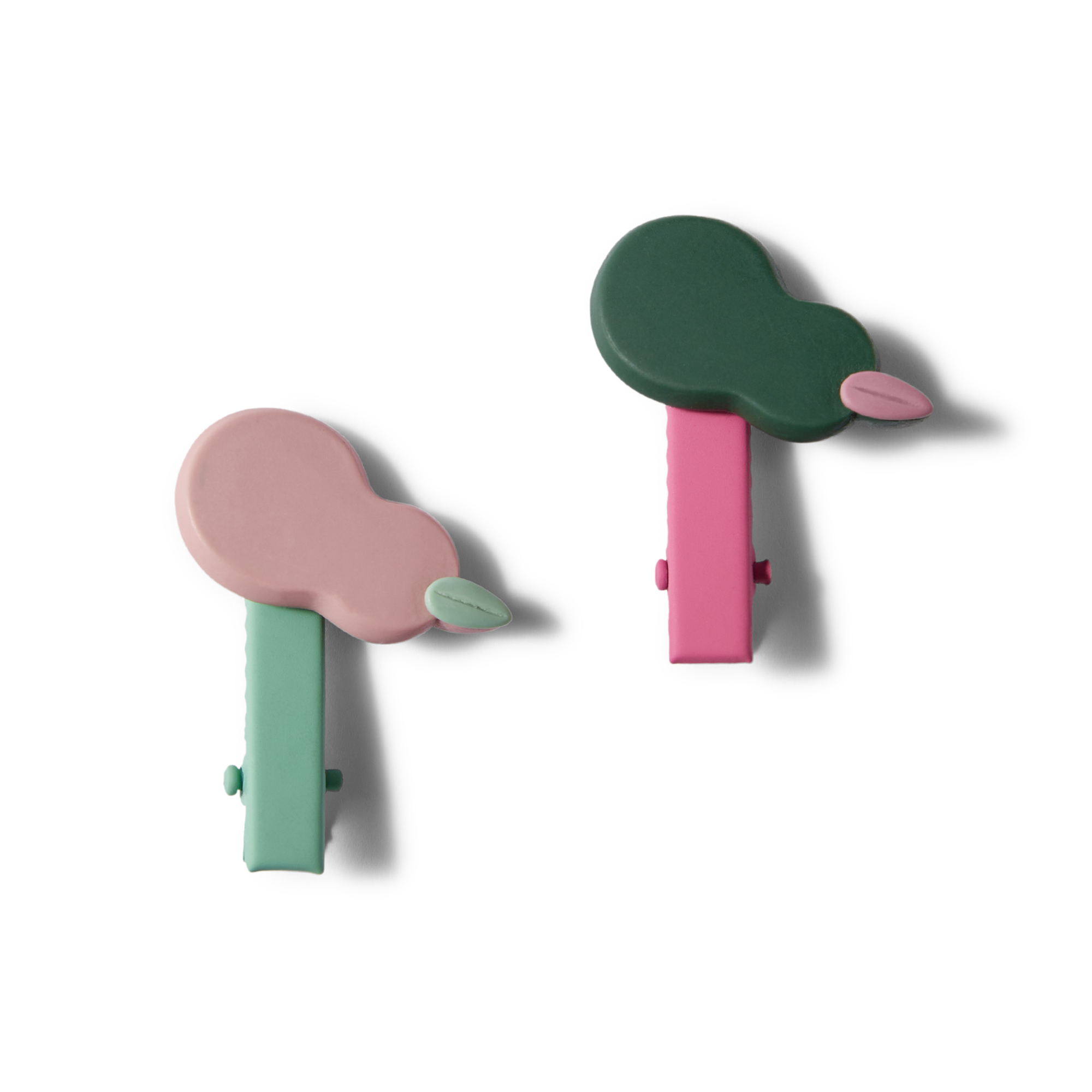 Набор заколок и резинок Happy Baby 5 шт зеленый 40061_green - фото 11
