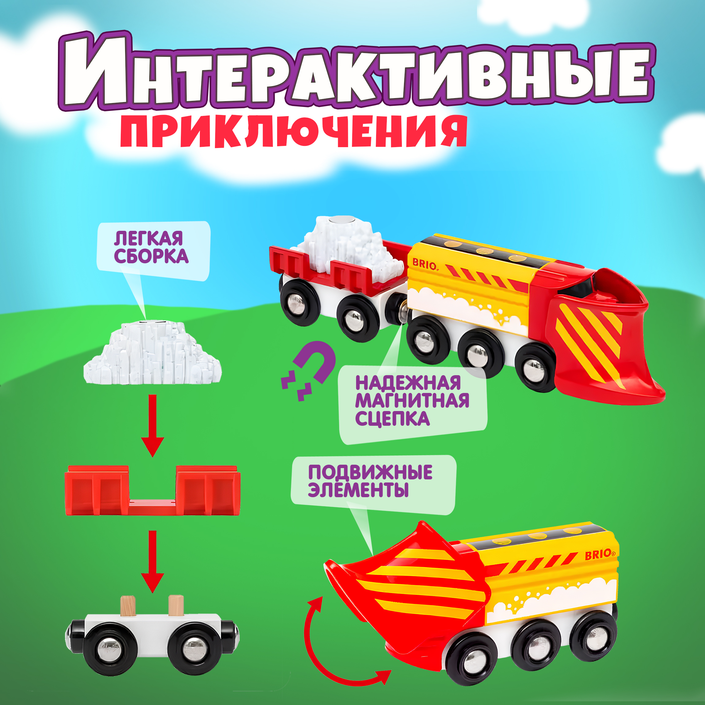 Набор железнодорожный Brio 33606 - фото 3