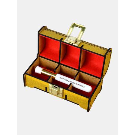 Подарочный набор \"Кисточка для чистки пупка. Люкс-версия\" (Gold brilliant luxury edition)