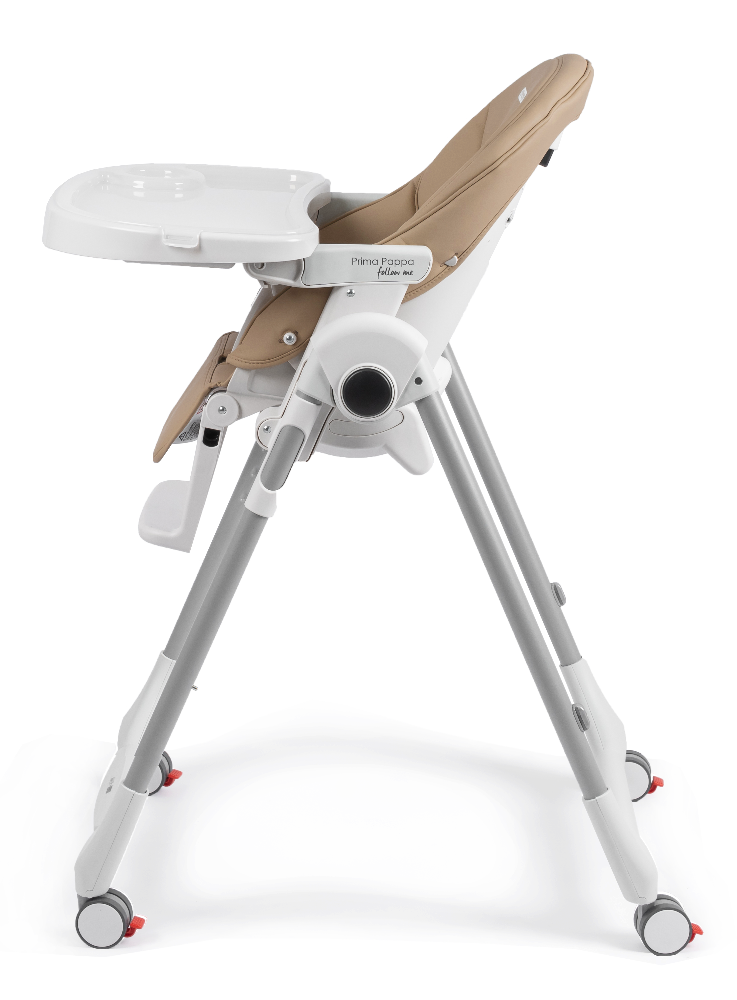 Стульчик для кормления Peg-Perego Prima Pappa Follow Me бежевый - фото 3