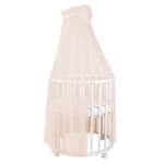 Балдахин BABY STYLE с цветком для детской кроватки лиловый