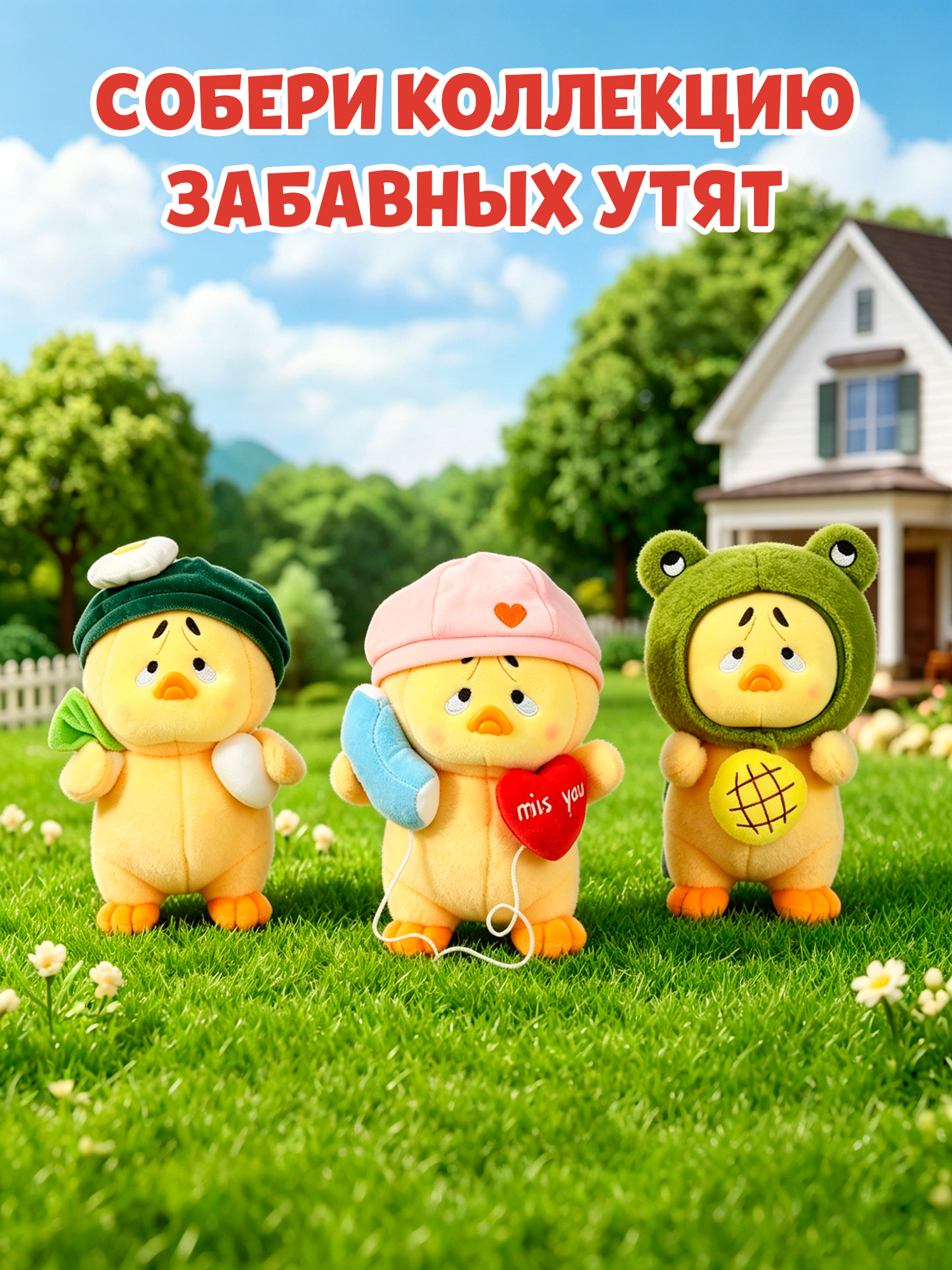 Мягкая игрушка Upset Duck No Brownbag Duck - фото 6