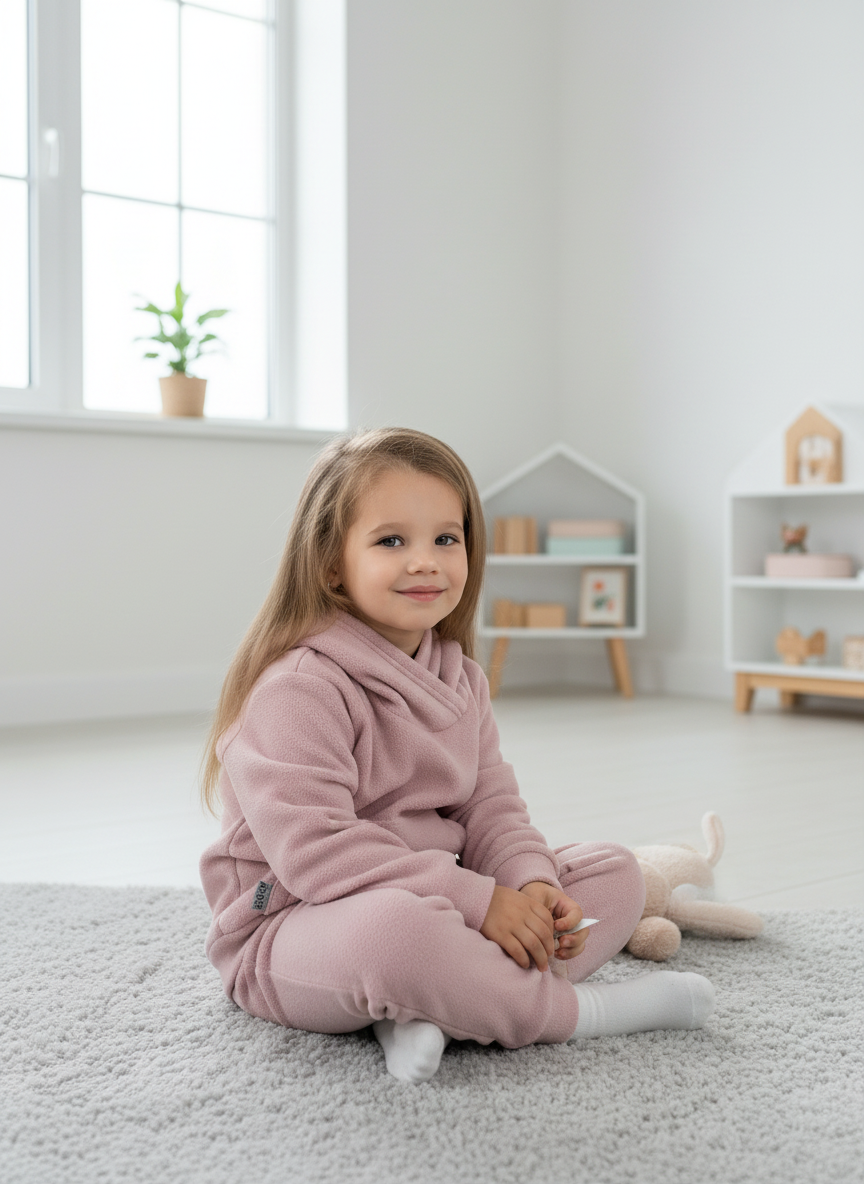 Костюм Утенок 7043г(ш) пыльная роза - фото 1