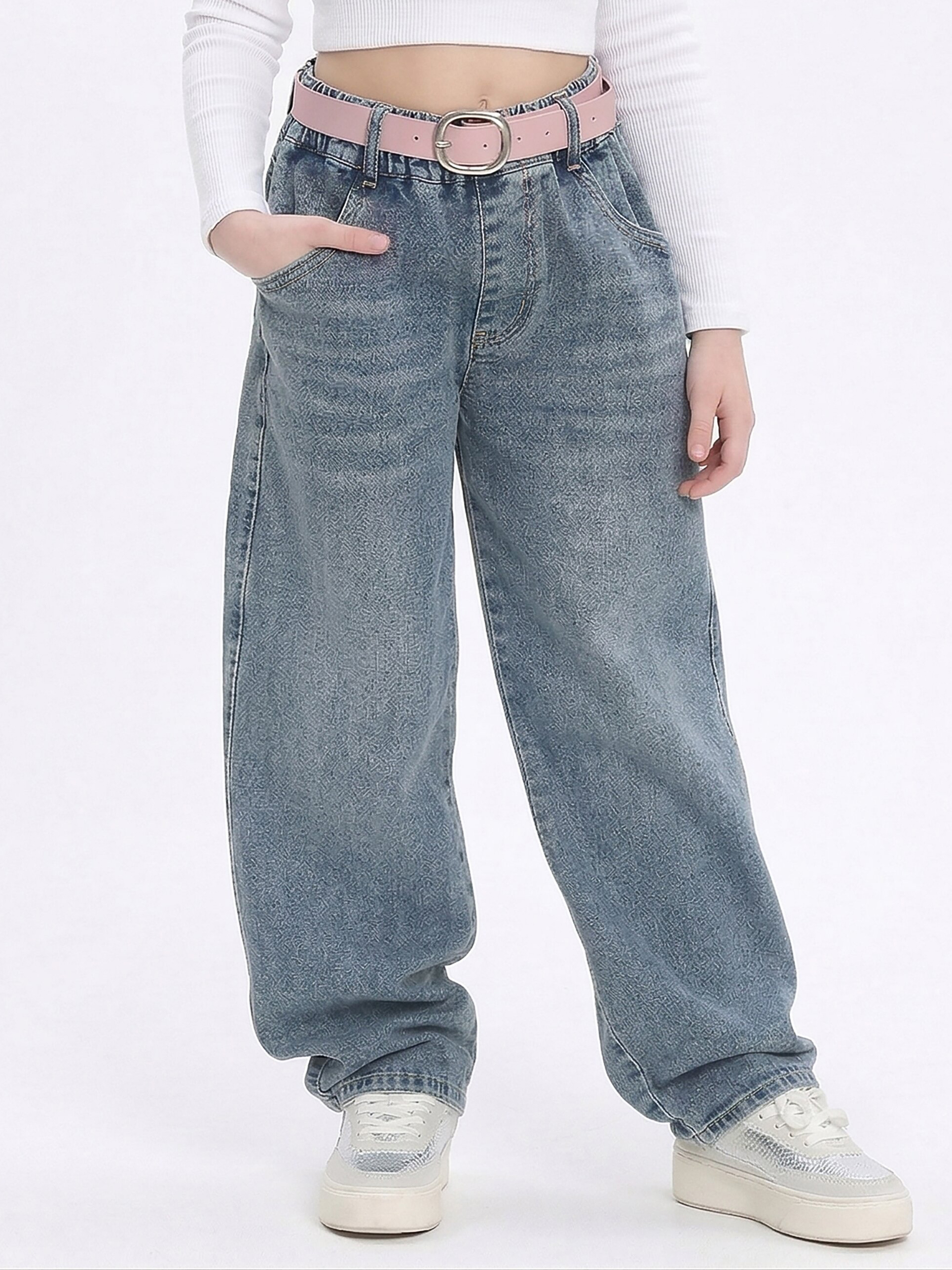 Джинсы-бананы СИНИЙ МИР R3-IL - фото 1