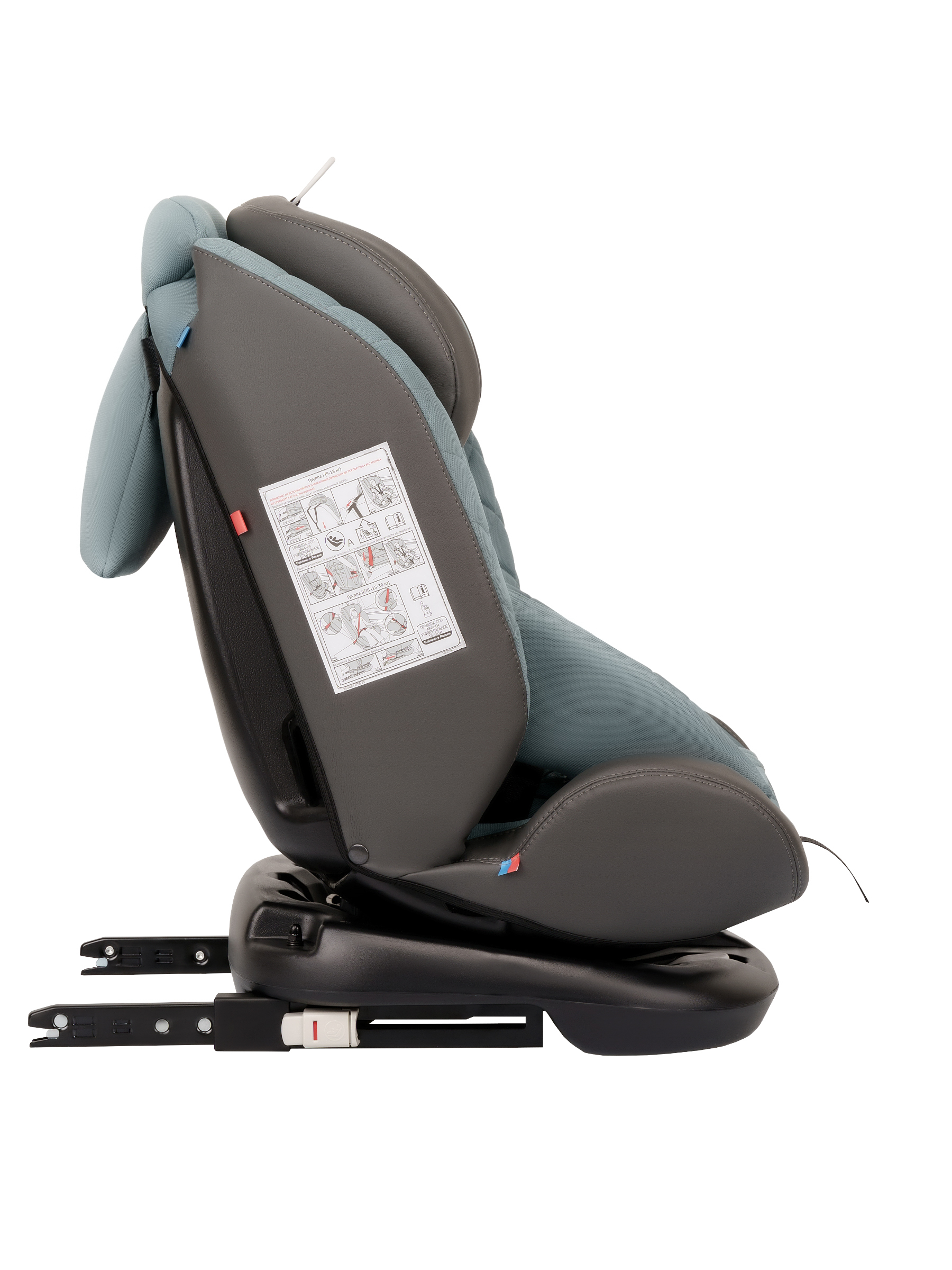 Автокресло Indigo Fuller Isofix 0+/1/2/3 (0-36 кг) зеленый - фото 10