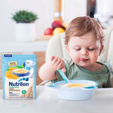 Каша молочная Nutrilon кукурузная 200г с 6месяцев