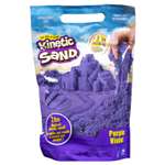 Кинетический песок Kinetic Sand 0.9 кг (фиолетовый)