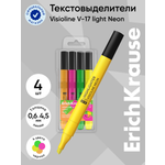 Текстовыделители ErichKrause 4 шт.