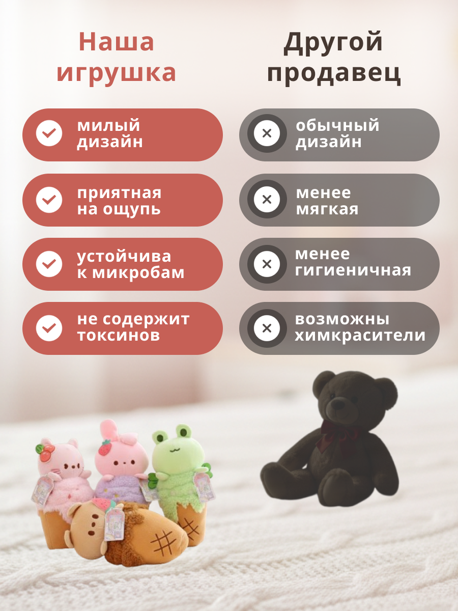Мягкая игрушка iLikeGift детская плюшевая в ассортименте - фото 7