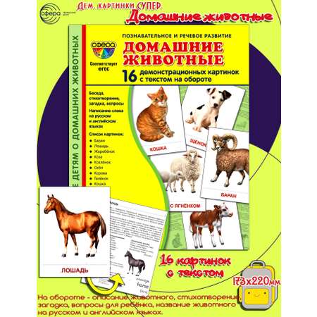 Карточки ТЦ Сфера Домашние животные
