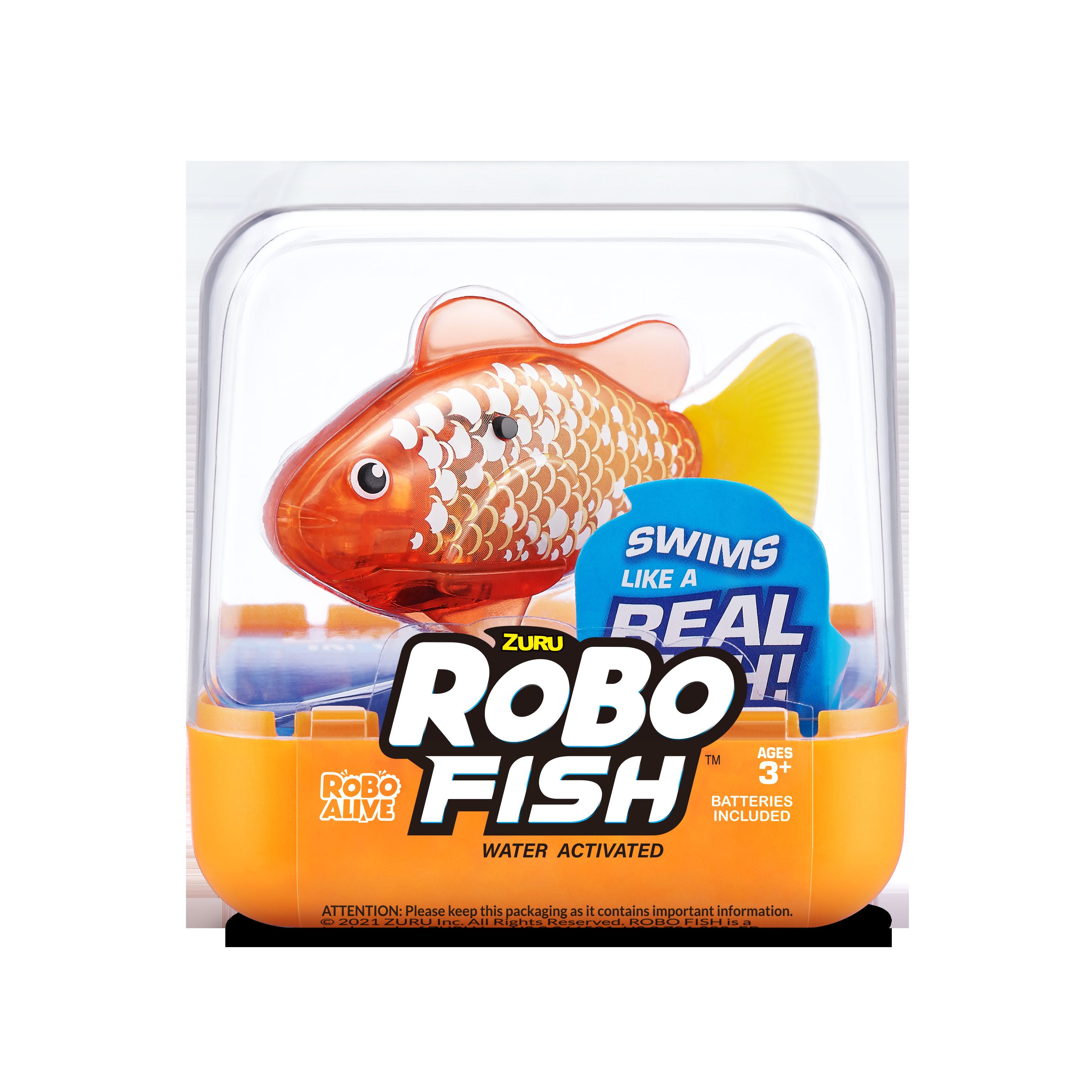 Фигурка Zuru ROBO ALIVE Robo Fish Рыбка плавающая в ассортименте - фото 6