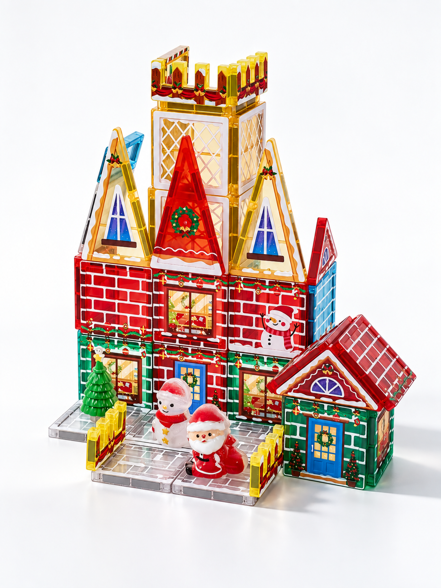 Конструктор SAYFUN toys магнитный 64 дет. - фото 17