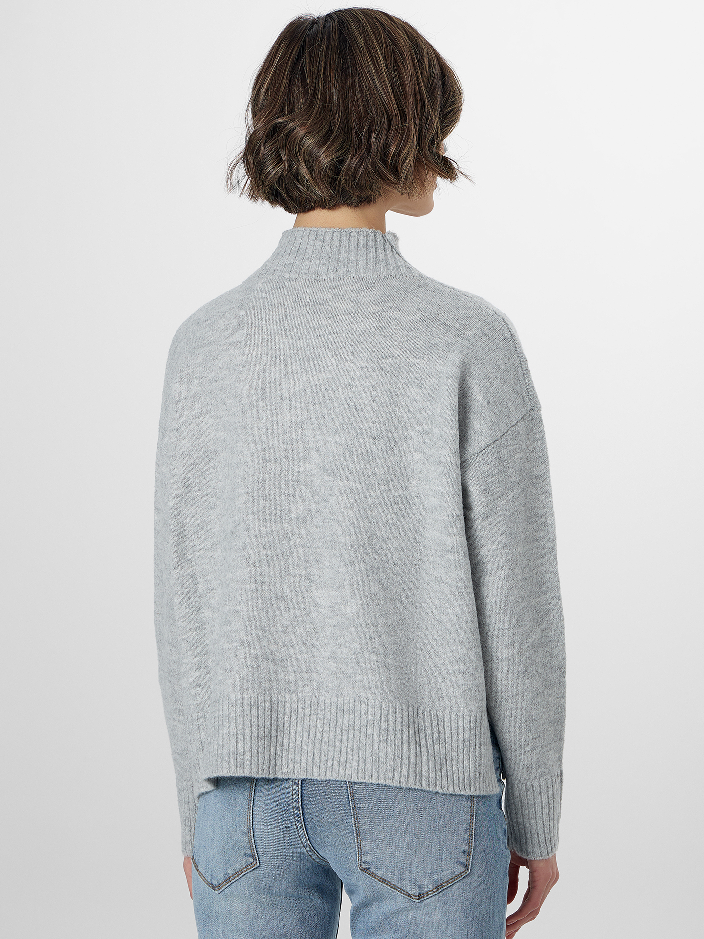 Джемпер Mark Formelle (Марк Формэль) 122617/св.серый меланж - фото 5