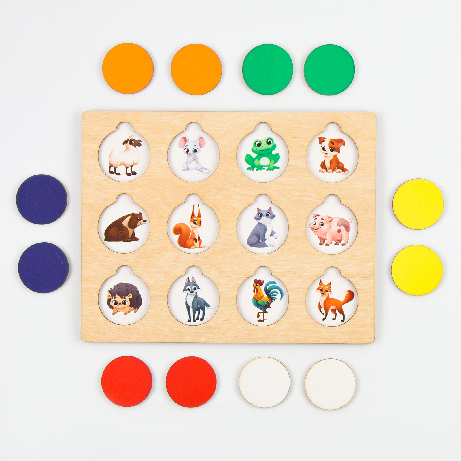 Настольная игра Лесная мастерская Прятки - фото 4