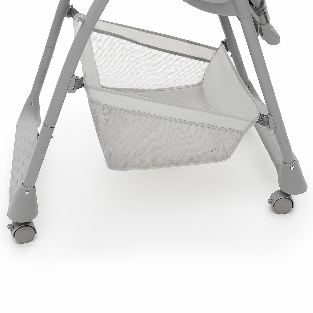 Стульчик для кормления agex Seat’n Sleep серый - фото 14