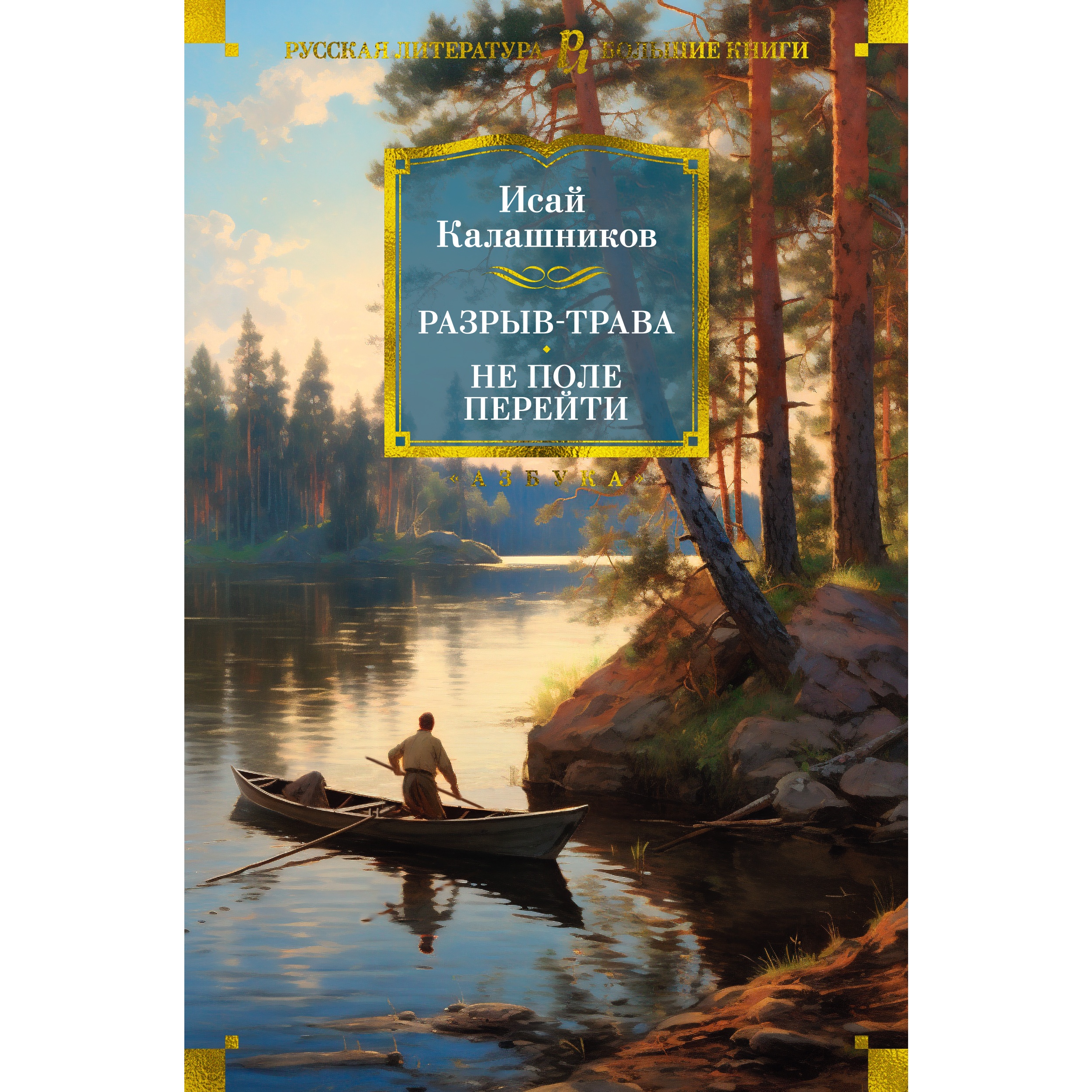 Книга АЗБУКА Разрыв-трава. Не поле перейти Калашников И. Русская литература. Большие книги - фото 1