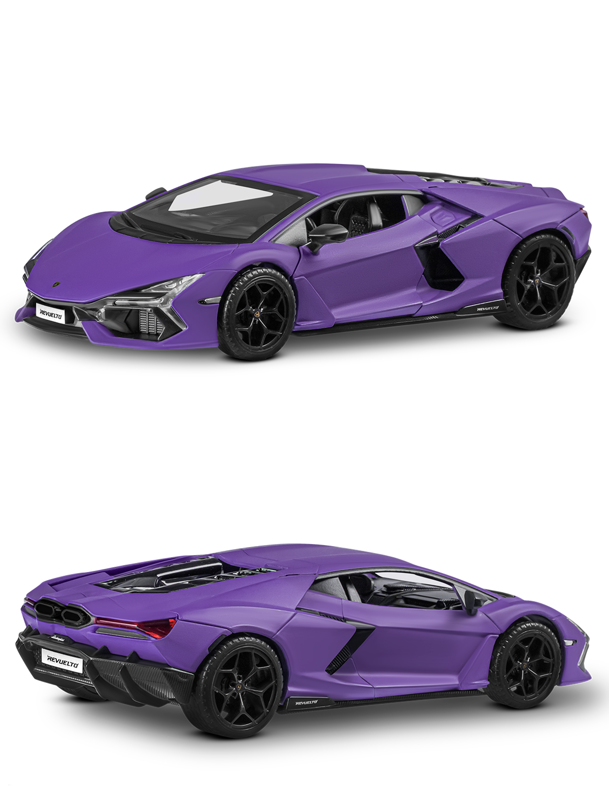 Автомобиль АВТОпанорама Lamborghini Revuelto 1:24 JB1251761 - фото 15