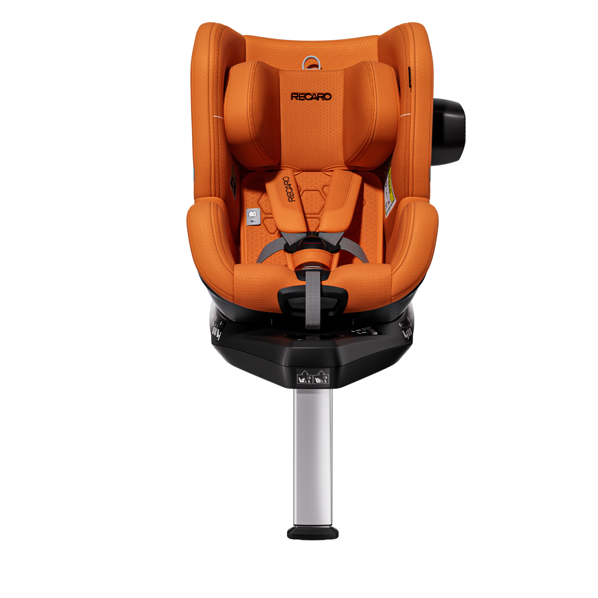 Автокресло Recaro Toron 1 Kid Isofix 0+/1 (0-18 кг) оранжевый - фото 4