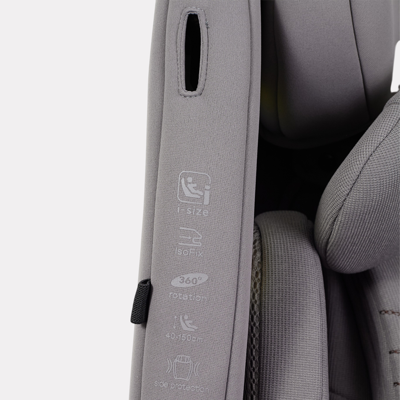 Автокресло Rant Страда Isofix 0+/1/2/3 (0-36 кг) серый - фото 14