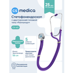Стетофонендоскоп Раппапорт CS MEDICA 421 фиолетовый