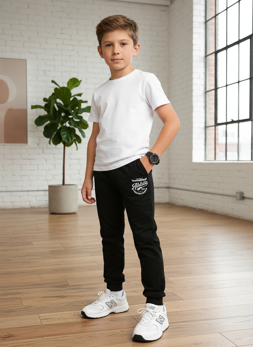 Брюки Утенок 446п черный атлетик - фото 12