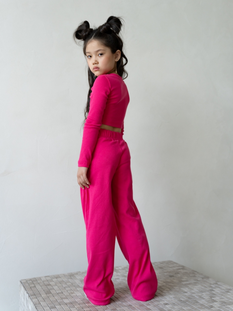 Топ и брюки Crimea Baby Milu/fuchsia - фото 8