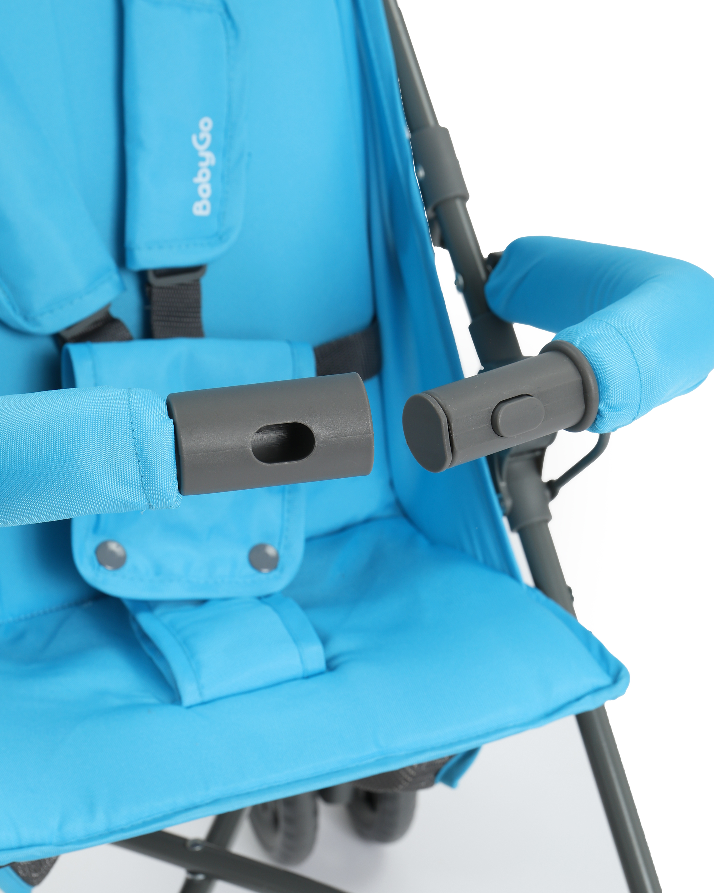 Коляска прогулочная BabyGo Mirage синий - фото 7